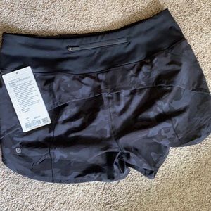 Lululemon speed up 4 inch lined shorts